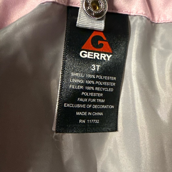 Gerry Weber Pink and Gray Puffer Jacket for Kids - Picture 3 of 13